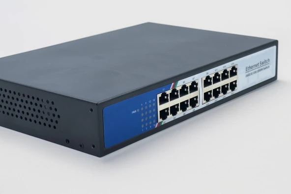 Secuzi 16 Port 1000 Mbps Ethernet Switch - Resim 4