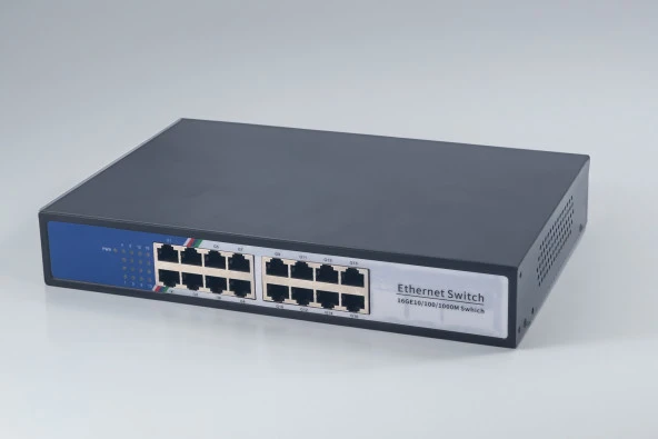 Secuzi 16 Port 1000 Mbps Ethernet Switch - Resim 5