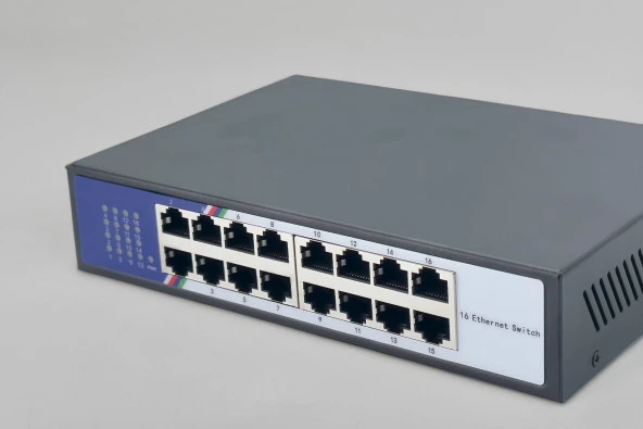 Secuzi 16 Port 100 Mbps Ethernet Switch - Resim 2