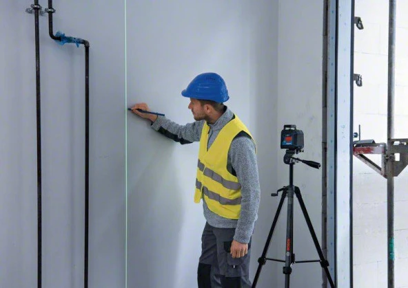 Bosch GLL 2-20 G + LB10+DK10 - Resim 4
