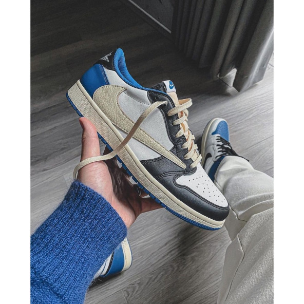 PTTAVM: Nike Air Jordan 1 Low Travis Scott x Fragment