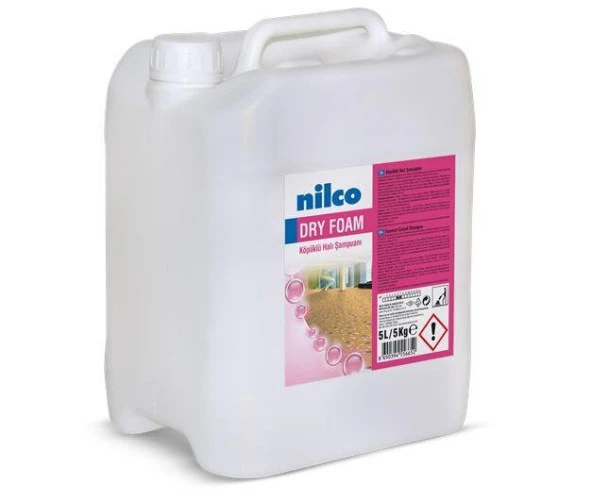 Nilco DRY FOAM 5LT/5KG KURU KÖPÜK PARFÜMLÜ HALI ŞAMPUANI ürün görseli 1