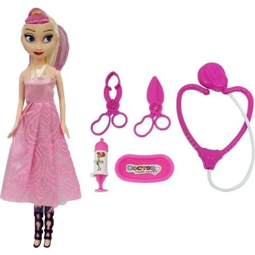LİMON MY LITTLE BABY KARTELA BEBEKLİ DOKTOR SET LMN035 ürün görseli 1