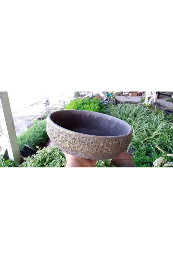 Beton Bonsai Saksısı ürün görseli 1