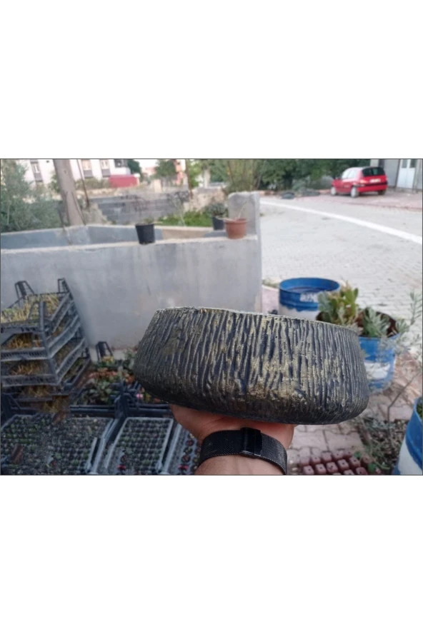 Beton Saksı Özel El Yapımı 0012bb ürün görseli 1