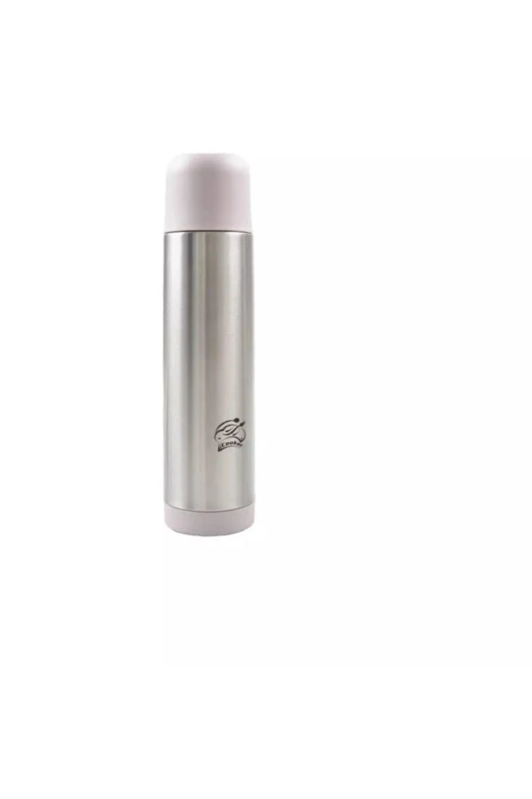 Cooker çelik matara termos  - çelik su çay termosu 500 ml. ckr2001 pudra ürün görseli 1