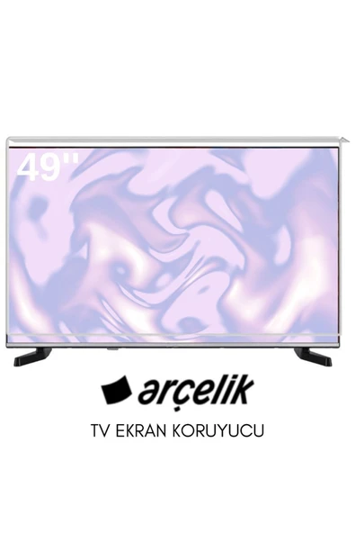 Arçelik Uyumlu 49" Inç 124 Ekran Tv Koruyucu Kırılmaz Paneli ürün görseli 1