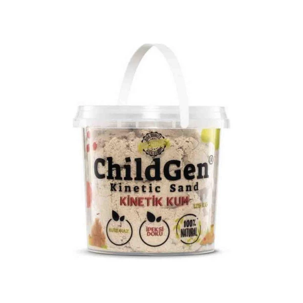 Childgen Doğal Kinetik Kum 500 gr Naturel ürün görseli 1