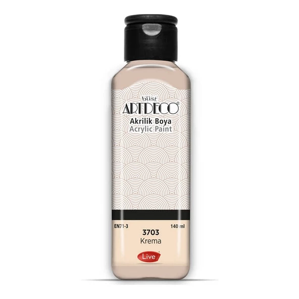 Artdeco Akrilik Boya 140 ml 3703 KREMA ürün görseli 1