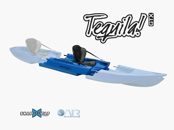 Point65 Tequila GTX Mid Section Orta Parça Kano-MAVİ ürün görseli 1