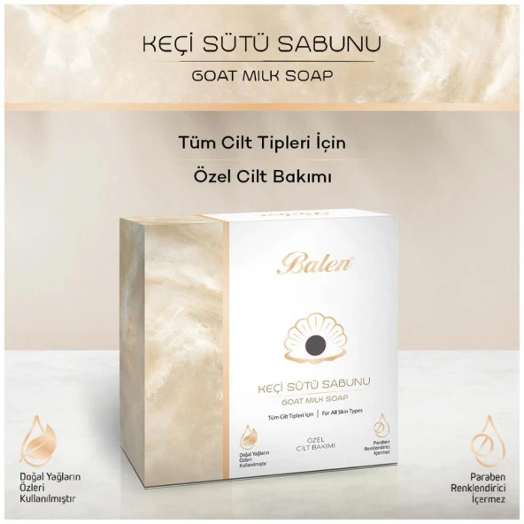 Balen Keçi Sütü Sabunu 125 gr ürün görseli 1
