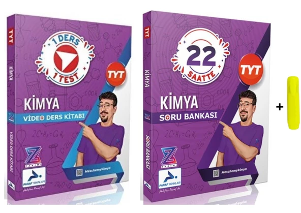PRF Yayınları Paraf Z Takımı Tyt Biyoloji Video Ders Ve Soru Kitabı 2'li Set ürün görseli 1