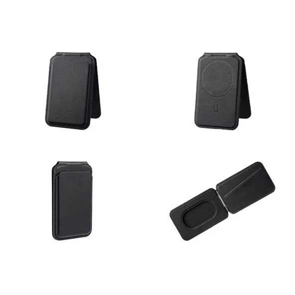 CRD-06 Suni Deri Görünümlü Magnetik Kartlık - Resim 3