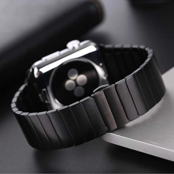 Apple Watch 38mm KRD-16 Seramik Kordon - Resim 5