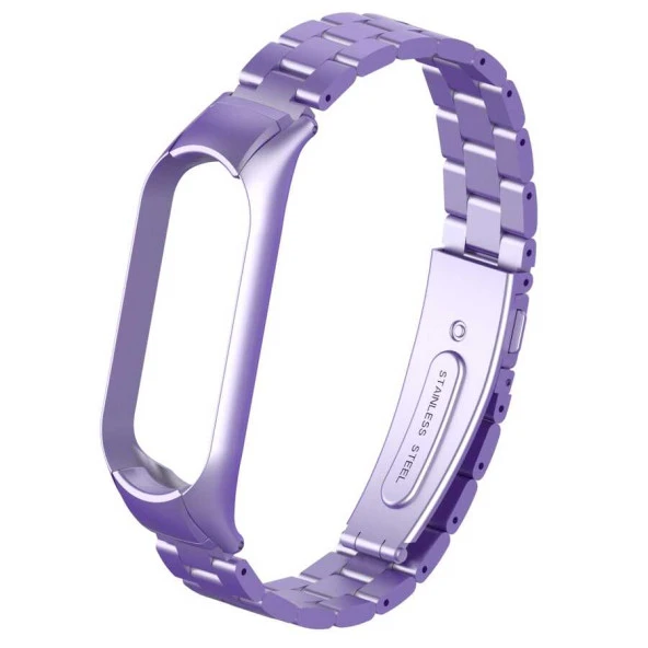 Xiaomi Mi Band 5 KRD-04 Metal Kordon - Resim 7