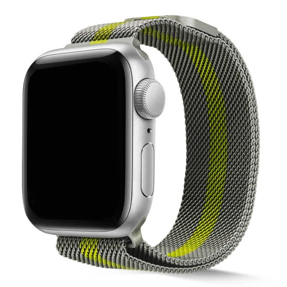 Apple Watch 38mm KRD-40 Metal Kordon - Resim 2