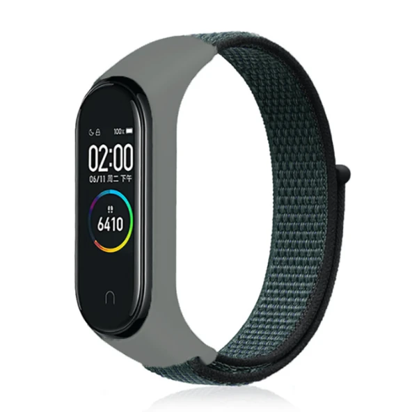 Xiaomi Mi Band 6 KRD-03 Hasır Kordon - Resim 2