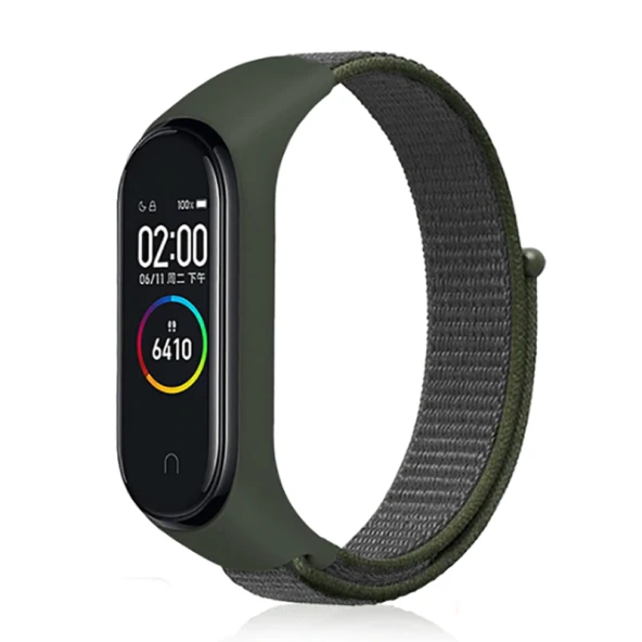 Xiaomi Mi Band 6 KRD-03 Hasır Kordon - Resim 3