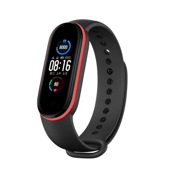 Xiaomi Mi Band 6 KRD-24 Silikon Kordon - Resim 11