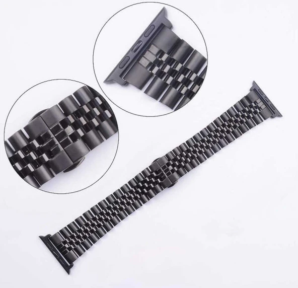 Apple Watch 38mm KRD-36 Metal Kordon - Resim 12