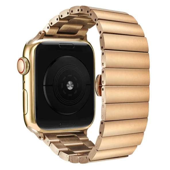 Apple Watch 38mm KRD-41 Metal Kordon - Resim 6