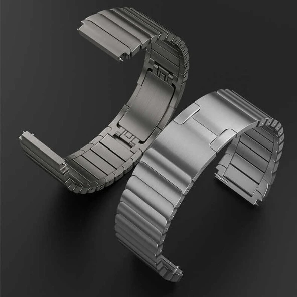 Huawei Honor Magic 2 46mm KRD-35 22mm Metal Kordon - Resim 8