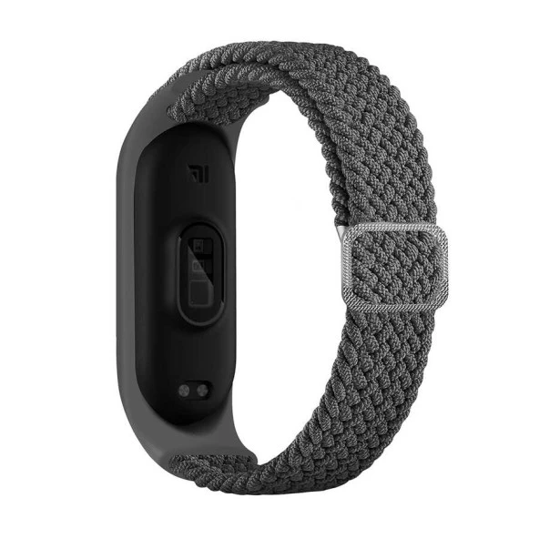 Xiaomi Mi Band 4 KRD-49 Örgü Kordon - Resim 5