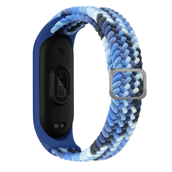 Xiaomi Mi Band 4 KRD-49 Örgü Kordon - Resim 8