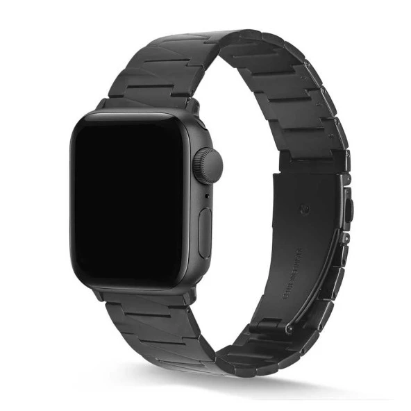 Apple Watch 44mm KRD-48 Metal Kordon - Resim 7