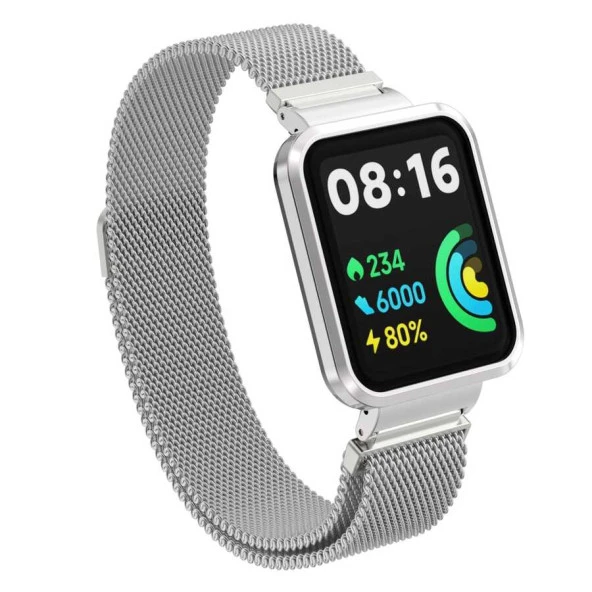 Xiaomi Redmi Watch 2 Lite  KRD-58 Metal Kordon - Resim 6