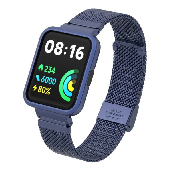 Xiaomi Redmi Watch 2 Lite  KRD-66 Metal Kordon - Resim 2