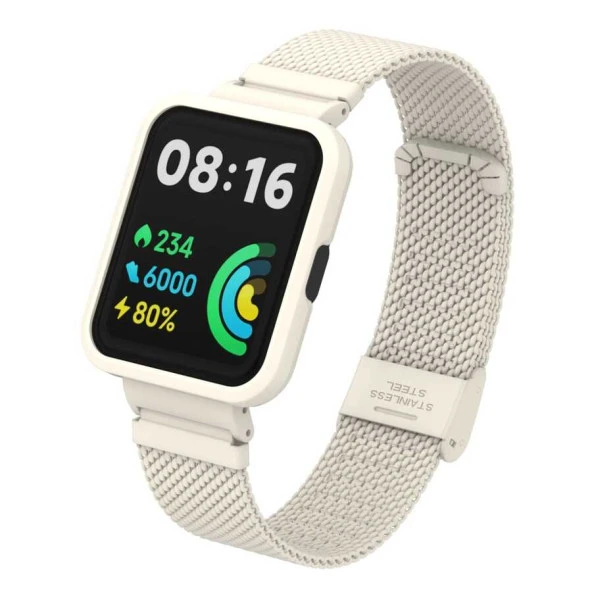 Xiaomi Redmi Watch 2 Lite  KRD-66 Metal Kordon - Resim 3