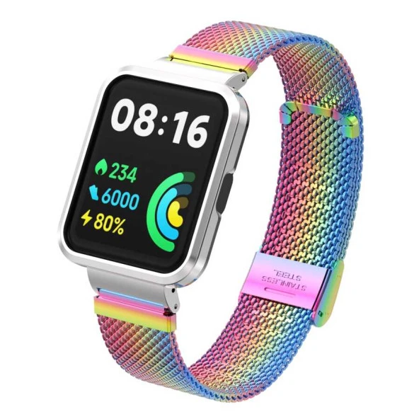 Xiaomi Redmi Watch 2 Lite  KRD-66 Metal Kordon - Resim 7