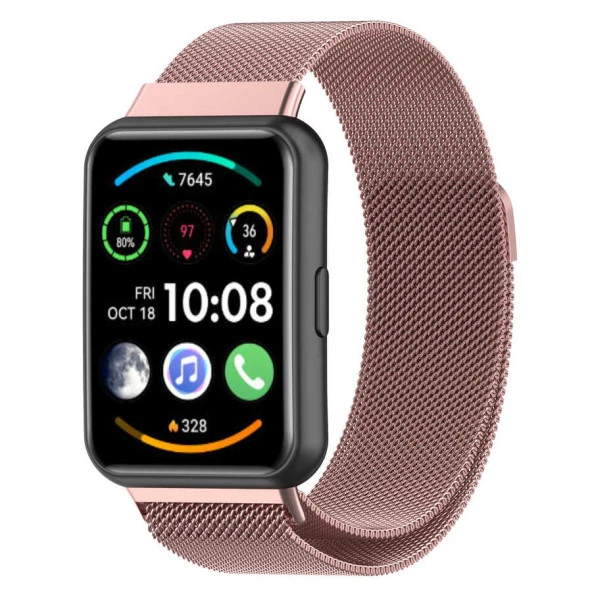 Huawei Watch Fit 2 KRD-01 Metal Kordon - Resim 2