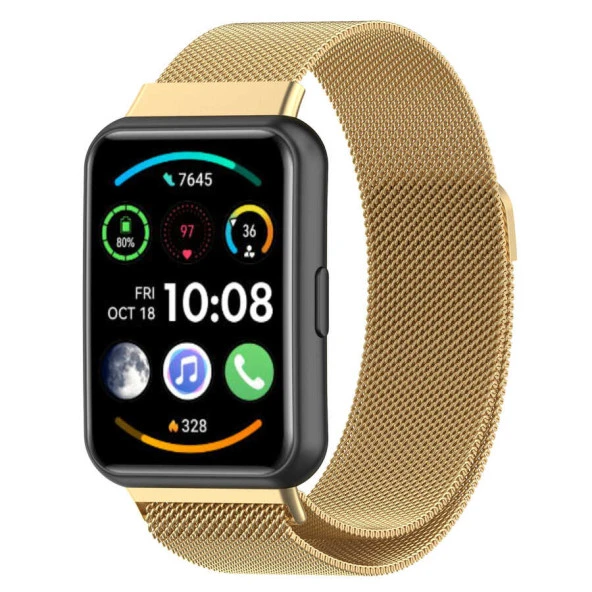 Huawei Watch Fit 2 KRD-01 Metal Kordon - Resim 3
