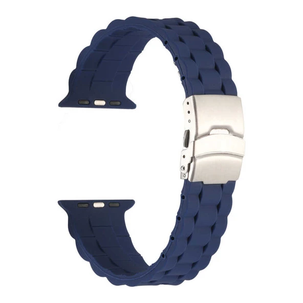Apple Watch 1 2 3 4 5 6 7 8 9 Se Ultra 49/46/45/44/42 mm KRD-72 Silikon Kordon ürün görseli 1