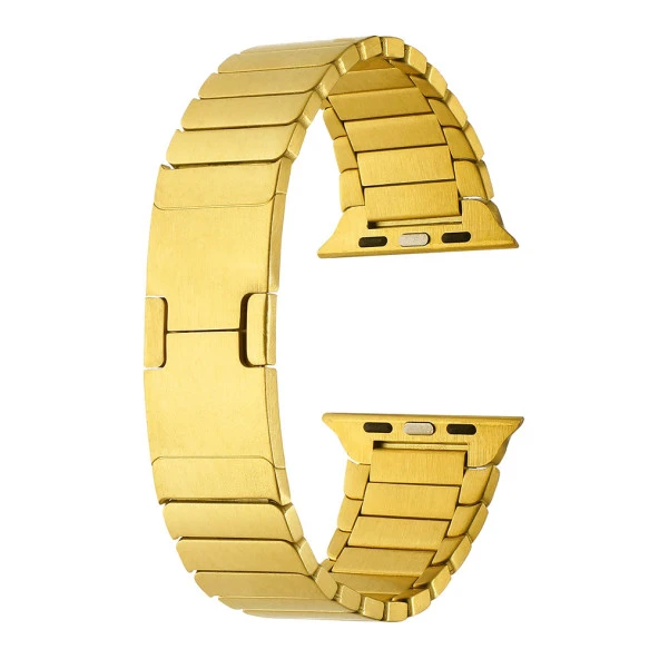 Apple Watch 7 41mm  KRD-82 Metal Kordon - Resim 5