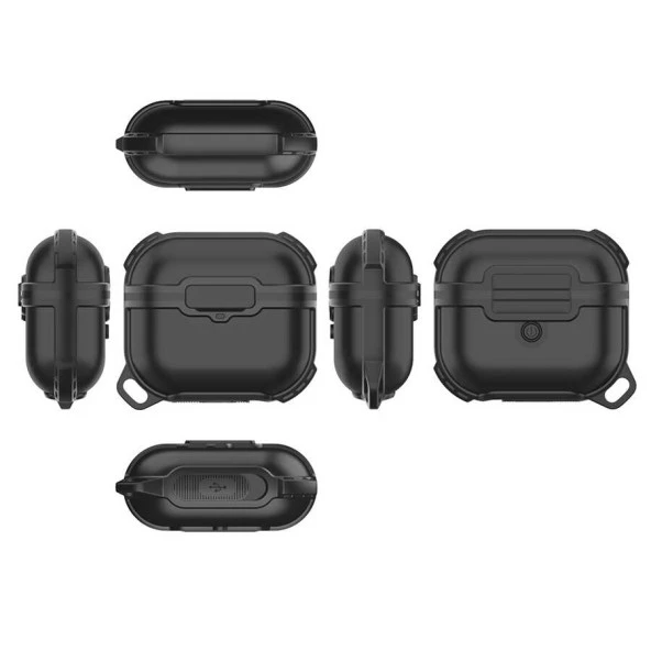 Apple Airpods 3. Nesil  Airbag 16 Silikon 1-1 Su Geçirmez Kılıf ürün görseli 1