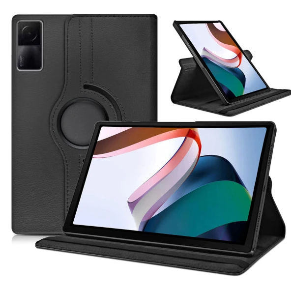 Xiaomi Redmi Pad  Dönebilen Standlı Kılıf - Resim 11