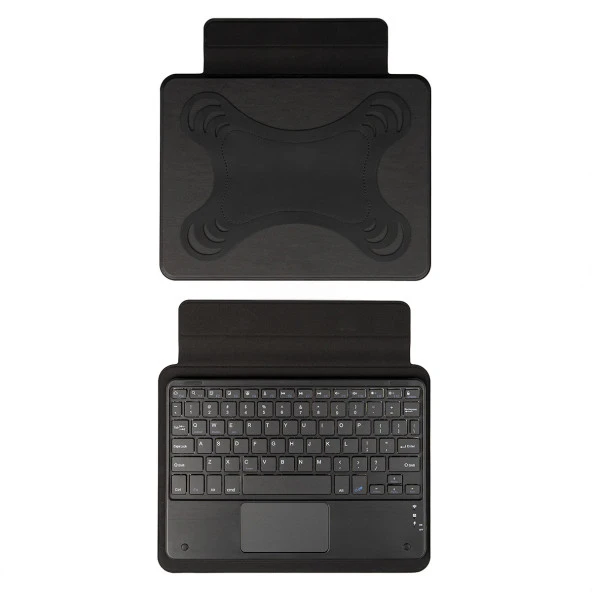 Border Keyboard 13" inç Universal Bluetooh Bağlantılı Standlı Klavyeli Tablet Kılıfı ürün görseli 1