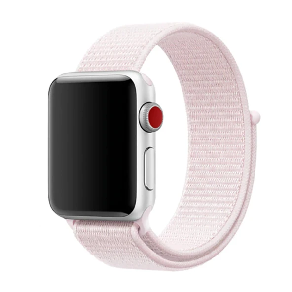 Apple Watch 42mm KRD-03 Hasır Kordon - Resim 7