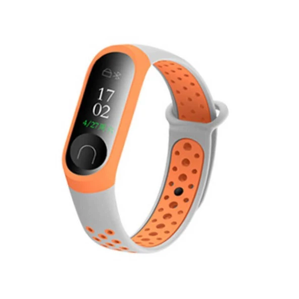 Xiaomi Mi Band 3 KRD-08 Silikon Kordon - Resim 2