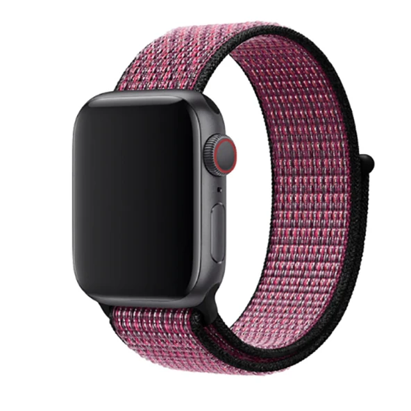Apple Watch 42mm KRD-03 Hasır Kordon - Resim 8