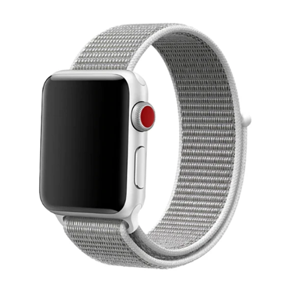 Apple Watch 42mm KRD-03 Hasır Kordon - Resim 10