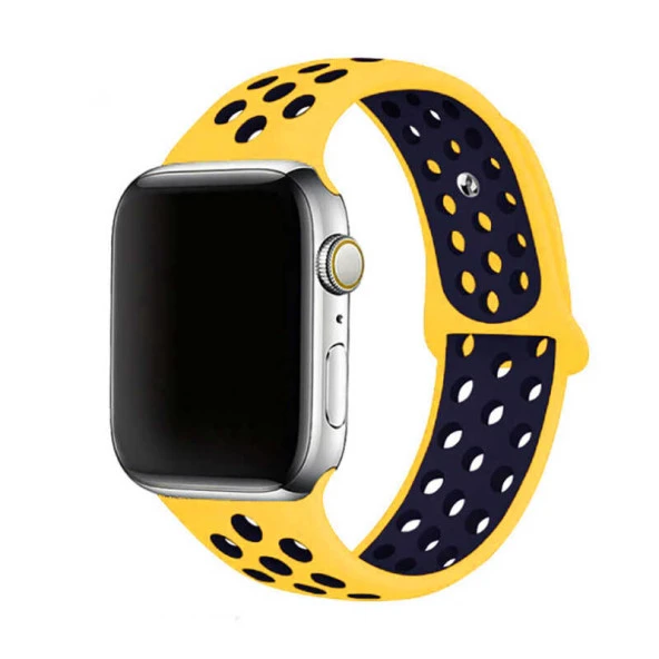 Apple Watch 40mm KRD-02 Silikon Kordon - Resim 3