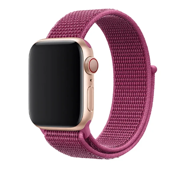 Apple Watch 40mm KRD-03 Hasır Kordon - Resim 8