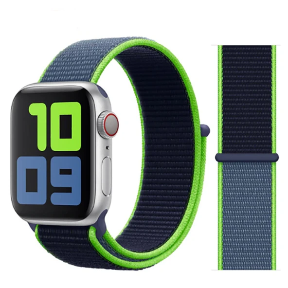 Apple Watch 40mm KRD-03 Hasır Kordon - Resim 10