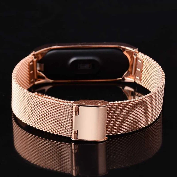 Xiaomi Mi Band 3 KRD-06 Metal Kordon - Resim 9