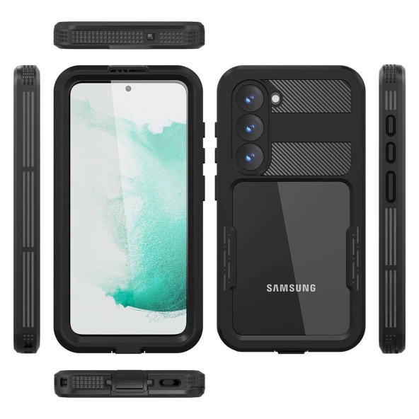 Galaxy S23 Plus Kılıf 1-1 Su Geçirmez Kılıf ürün görseli 1