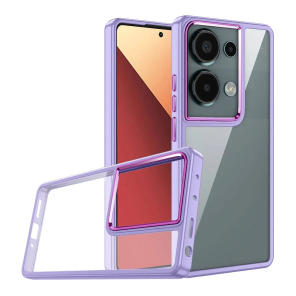 Xiaomi Redmi Note 13 Pro 4G Kılıf  Flora Kapak - Resim 3